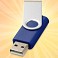 Memory stick USB de 2GB din plastic colorat si capac din aluminiu - 12350401 (poza 2)