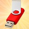 Memory stick USB de 2GB din plastic colorat si capac din aluminiu - 12350401 (poza 3)