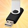 Memory stick USB de 2GB din plastic colorat si capac din aluminiu - 12350401 (poza 5)
